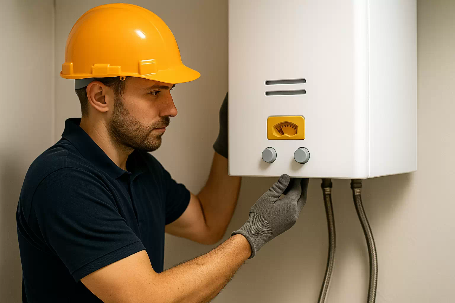 Instalación de calentadores de paso y termotanques
